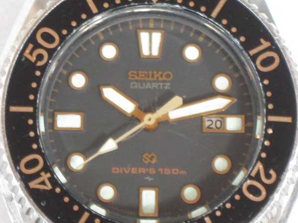 セイコー ダイバー 150M 2625-0010 SQマーク入り クオーツ 黒文字盤 SEIKO