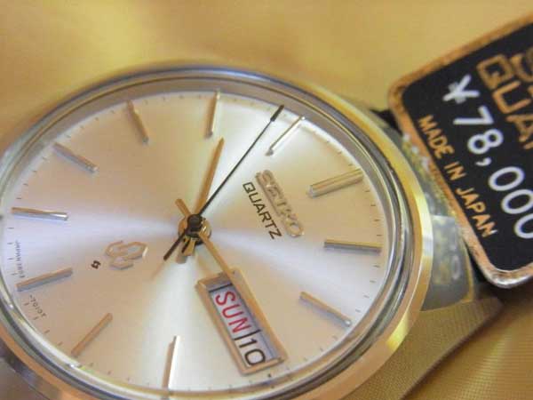 セイコー SEIKO 1972年製 未使用品 38クォーツ 諏訪セイコー製 未使用 