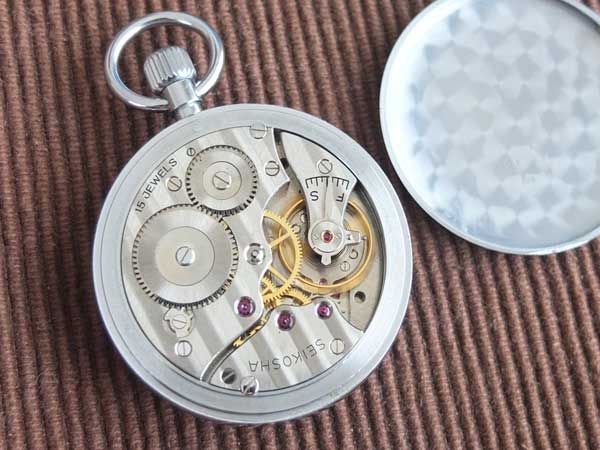 セイコー 懐中時計 PRECISION 15石 秒規正付 美品 SEIKO | 時計の委託 