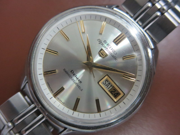 SEIKOスポーツマチックDX 25石紳士腕時計