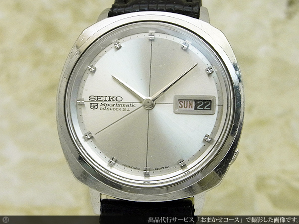 SEIKO 丸型 アクリルガラス プラ風防 ヨシダ セイコー SEIKO スポーツマチック SPORTSMATIC 5 6619-9070 S70 防水A 34.35mm 管理No.15903