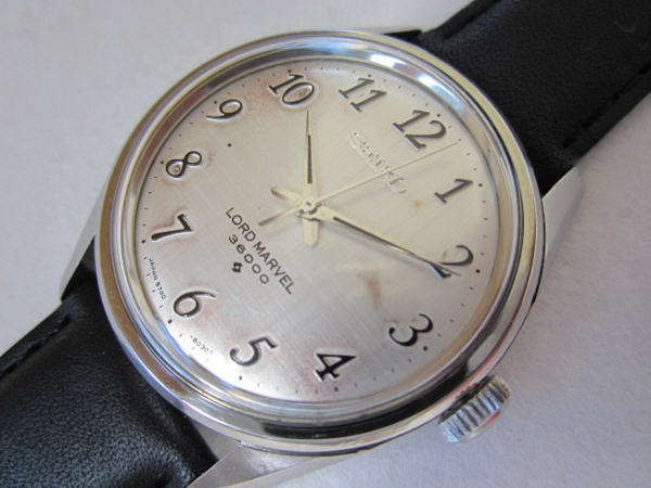 海外ブランド SEIKOセイコー ロードマーベル36000 OH済 裏スケ 腕時計
