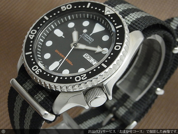 とお考えください603/セイコー 7S26 SKX399 ダイバー 交換ベゼル付 ブラックボーイ