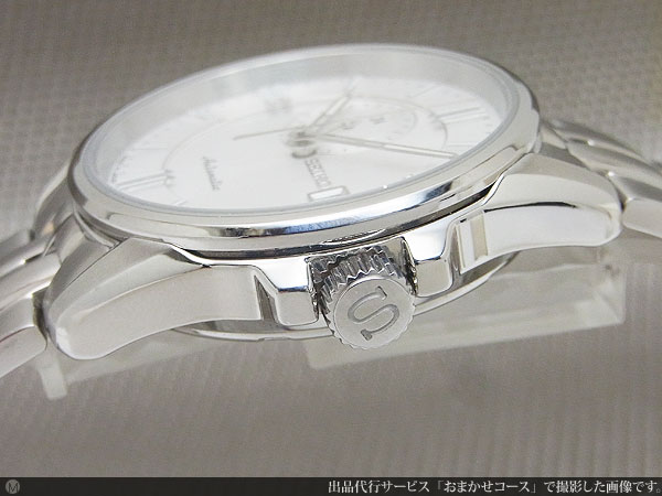 セイコー プレザージュ/プレサージュ メカニカル SARY039 24時間表示 デイト スケルトンバック オートマチック BOX・保証書・取説付属 SEIKO PRESAGE Mechanical[代行おまかせコース]