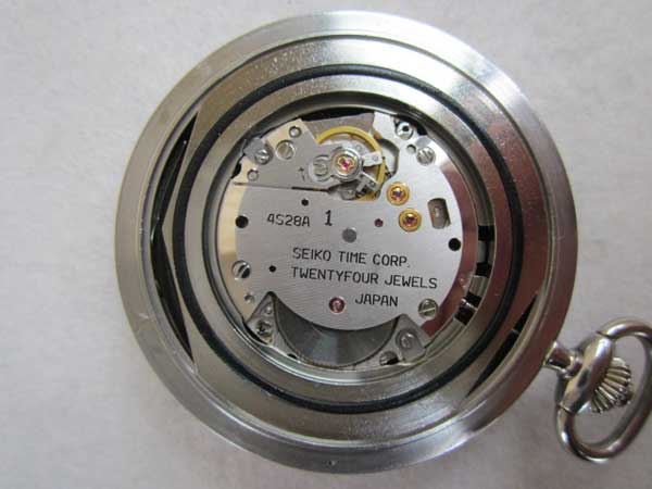 セイコー 4S28-0010 メカニカル 懐中時計 SCVG001 手巻き スモール 
