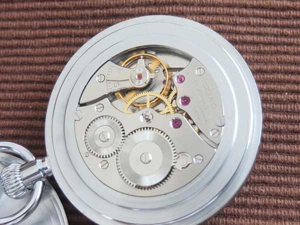 セイコー SEIKO セイコー標準時計 24型 懐中時計 手巻 9119-0030 美品
