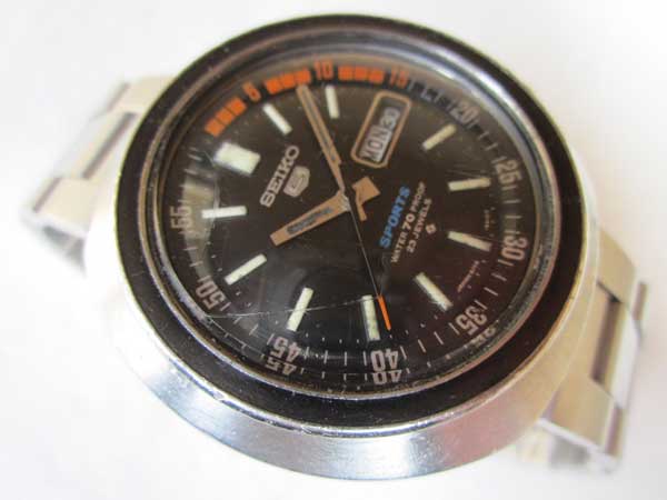 SEIKO 5 SPORTS AUTOMATIC 6106-6410 メンズ umbandung.ac.id