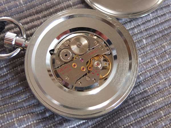 セイコー SEIKO 鉄道時計 19セイコー プレシジョン 21石 セコンドセッティング スモセコ 懐中時計 手巻き