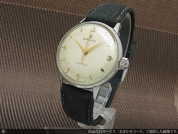 SEIKO 50年代アンティーク時計 - 腕時計(アナログ)
