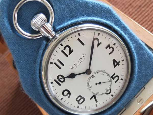 セイコー SEIKO SEIKOSHA 標準時計 24型 懐中時計 検定証書 箱付き 15