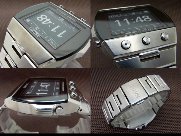 【ジャンク品・箱説明書付】SEIKO S770-0AA0 デジタル　腕時計メンズ