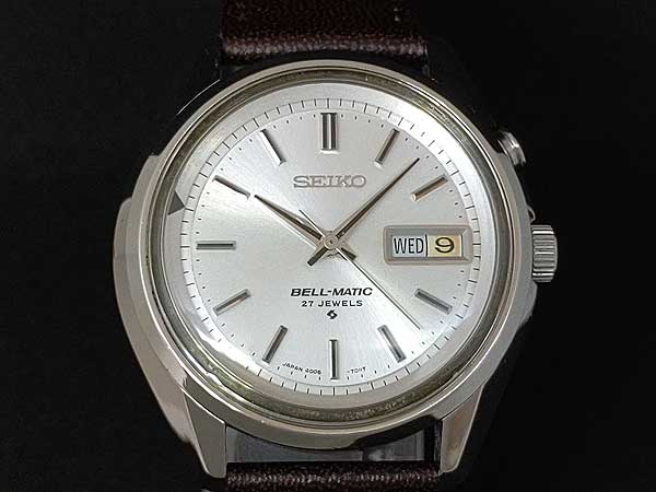 喫煙者なし【動作品　アラームOK】セイコー　ベルマチック　SEIKO BELL-MATIC