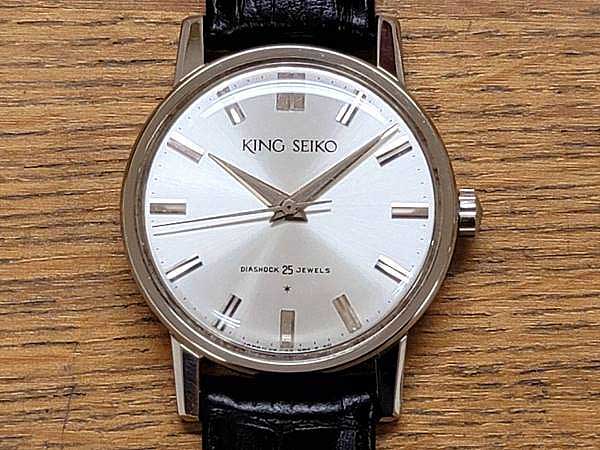 キングセイコー ファースト 25石 手巻き ステンレス モデル  KING SEIKO 1st STAINLESS STEEL