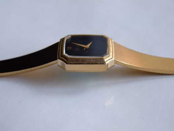 セイコー エクセリーヌ 紫金石/ブラックオニキス文字盤 SEIKO EXCELINE レディース腕時計