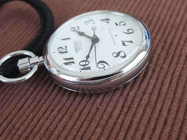 セイコー 鉄道時計 6310-0010 17石 セコンドセッティング 懐中時計 手 