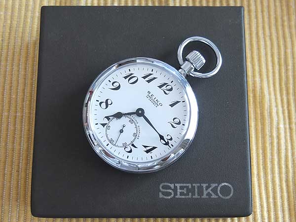 セイコー SEIKO 19セイコー 懐中時計 PRECISION 15石 秒規正付