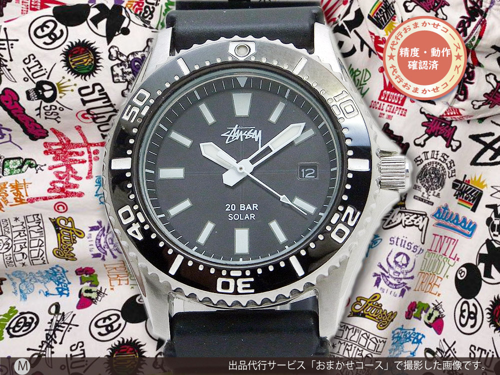 激レア 新品 STUSSY × SEIKO ダイバーウォッチ 30周年記念モデル | www