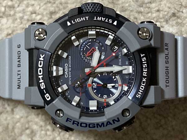 CASIO カシオ G-SHOCK マスターオヴ G フロッグマン ROYAL NAVY GWF-A1000RN-8AJR 新品同様 2021年4月購入