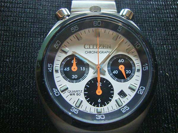 復刻 ツノクロノ パンダ シチズン CITIZEN AN3660-81A