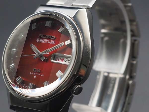 上品なスタイル セイコー5アクタスSS ヴィンテージ 腕時計(アナログ 