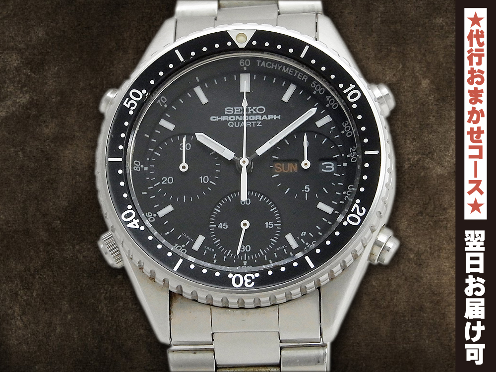 セイコー クロノグラフ スピードマスター 7A38-6040 SS ブレス Ref.YA29A SEIKO CHRONOGRAPH SPEEDMASTER [代行おまかせコース]