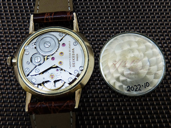 SEIKO Gold feather セイコー ゴールドフェザー 腕時計 25石-