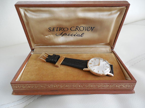 貴重な箱付き 未使用品 SEIKO CROWN SPECIAL 23石 手巻き