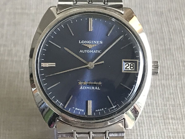 LONGINES】ロンジン アドミラル デイト 自動巻き メンズ_716396 ...