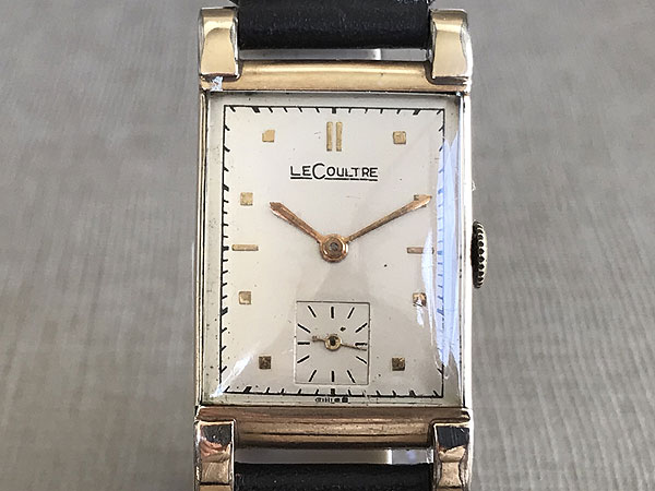 ルクルト LECOULTRE 10KGF レクタンギュラー VXN刻印バセロンムーブ