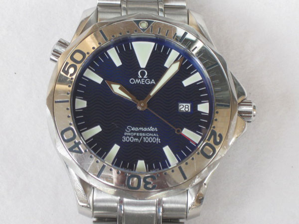 ☆良品 【OMEGA】オメガ シーマスター300 プロフェッショナル デイト 2265.80 クォーツ メンズ_737280【ev10】