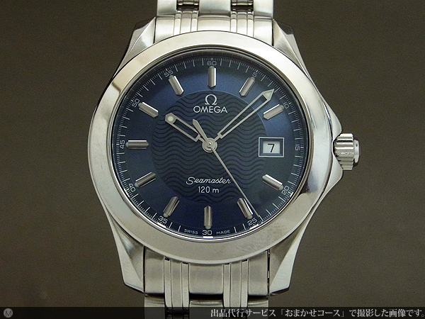 カラーシルバーOMEGA　SEAMASTER 120m　Quartz