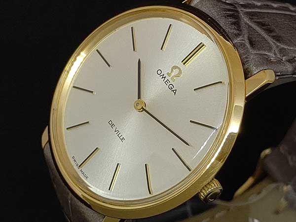 オメガ デビル メンズ 手巻き Cal.620 YGP OMEGA DE VILLE