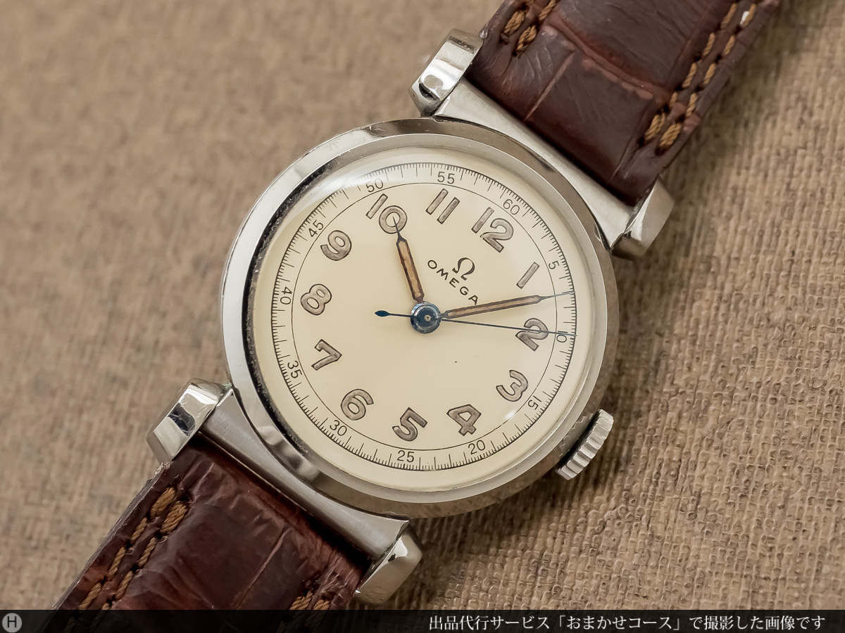 オメガ Omega Ck615 ヴィンテージ 手巻き レアモデル 1939年 Cal 26 5 メンズ