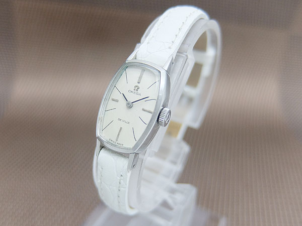 レディース / オメガ デビル Ref.ST511.222 Cal.485 SS トノー アンティーク 手巻き OMEGA DE VILLE [代行おまかせコース]