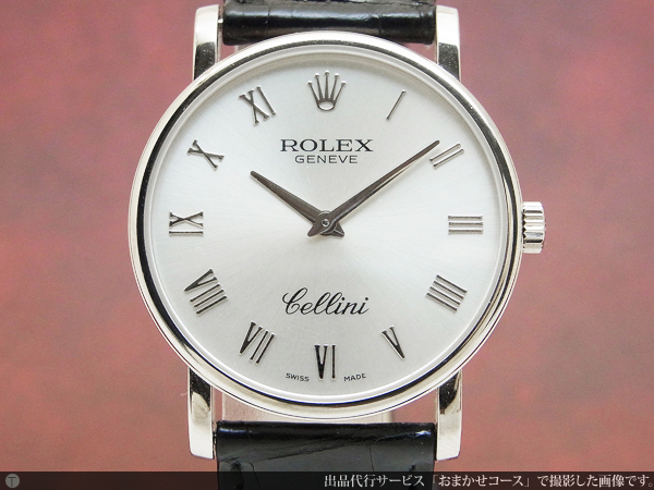 ロレックス ROLEX 5115 チェリーニ K18WG cal.1602 手巻き メンズ _771565