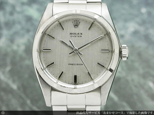 ロレックス ROLEX オイスタープレシジョン エンジンターンドベゼル Ref.6427