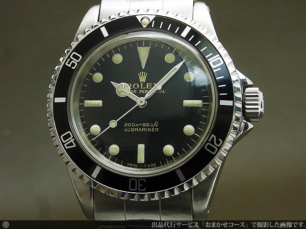 ロレックス ROLEX サブマリーナ Ref.5513 ミラーダイヤル メーター 