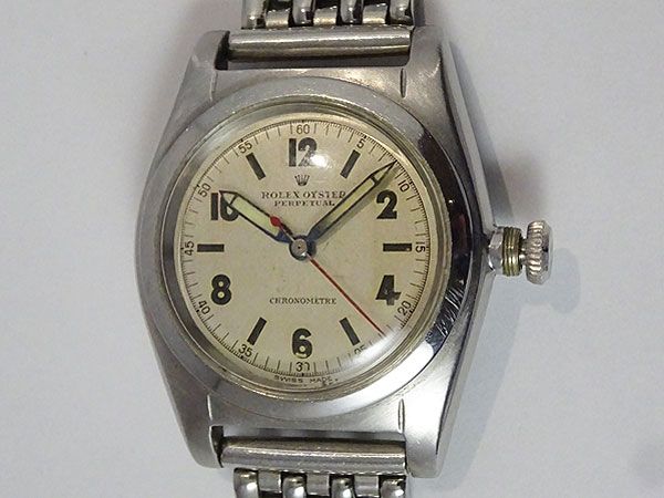 ROLEX バブルバック 分解清掃済・証明書付属　
