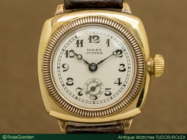 ロレックス 懐中時計（ポケット・ウォッチ）９ＫＹＧ無垢 手巻き オーバーホール済腕時計(アナログ)