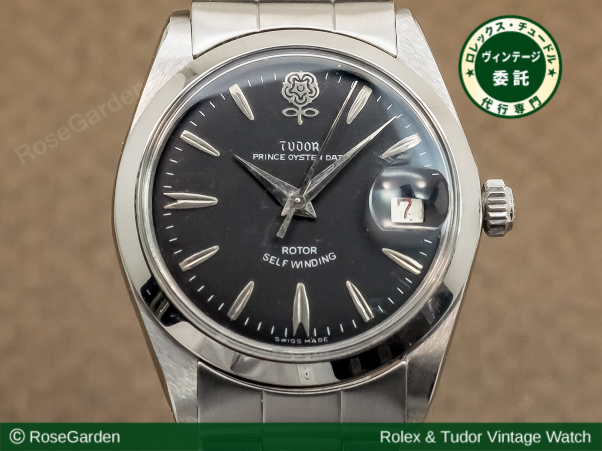 Tudor Rolex デカ薔薇 自動巻き ブラックダイヤル | lingosol.com