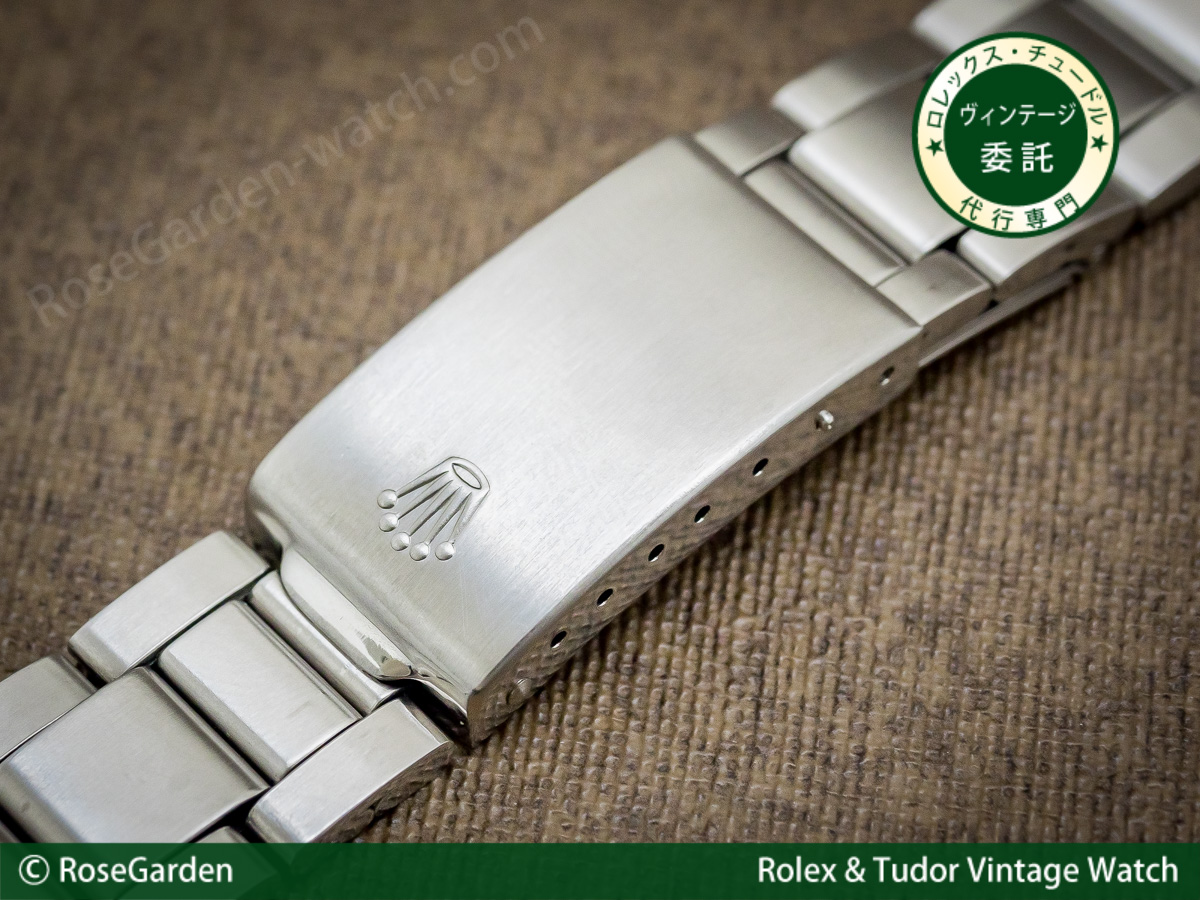 ロレックス ROLEX 3連 巻き込みブレスレット Ref.7836 20mm SWISS MADE フルコマ 美品