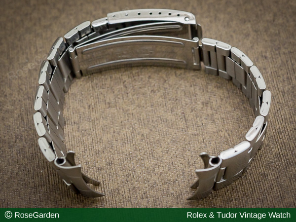 ロレックス ROLEX 3連 巻き込みブレスレット Ref.7836 20mm SWISS MADE フルコマ 美品