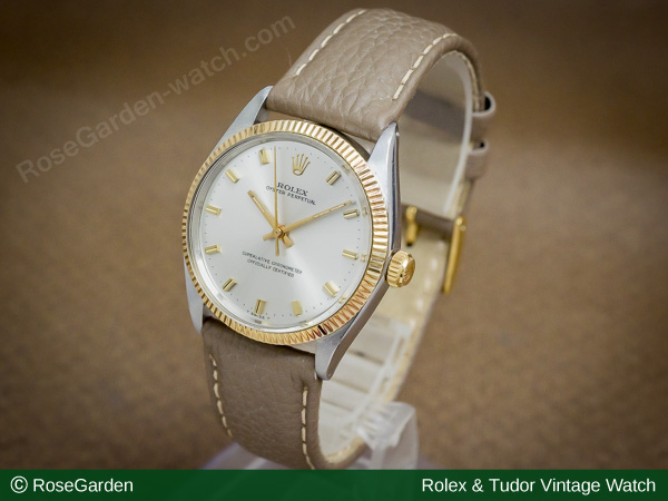 ロレックス ROLEX オイスターパーペチュアル Ref.1005 YS/SS コンビ