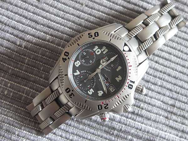 時計SECTOR 950 クロノグラフ オートマチック チタン - 腕時計(アナログ)