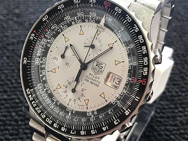 TAG HEUER PILOT タグホイヤー パイロット 230.006 クォーツ クロノ