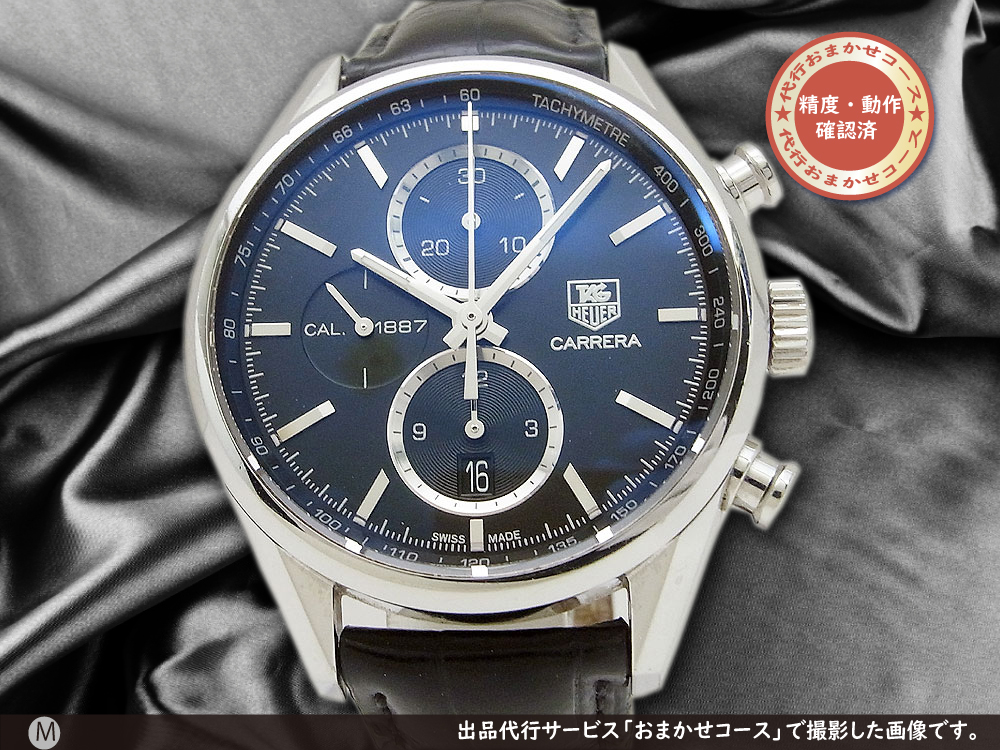 TAG Heuer】タグホイヤー カレラ 腕時計 オートマチック クロノグラフ