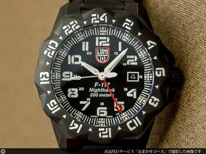 ルミノックス F-117 ナイトホーク 6420 SERIES Ref.6422 U.S.A 精悍な 