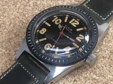 エルジン ダイバー 防水リュウズ