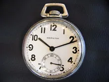 ハミルトン ミリタリー 懐中時計