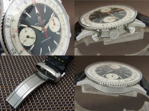 ブライトリング クロノマット セカンドモデル Ref.808 ブラックダイヤル ビーナス175 SS 回転ベゼル 手巻き BREITLING CHRONOMAT 2nd Venus175 [代行おまかせコース]